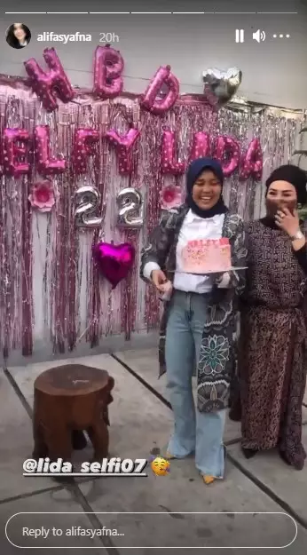 Momen ultah Selfi LIDA dari berbagai sumber