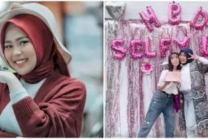 9 Momen ulang tahun ke-22 Selfi LIDA, nyanyi & joget ria bareng teman