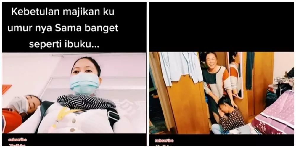 Cerita manis TKW dan majikan © TikTok