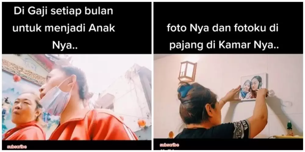 Cerita manis TKW dan majikan © TikTok