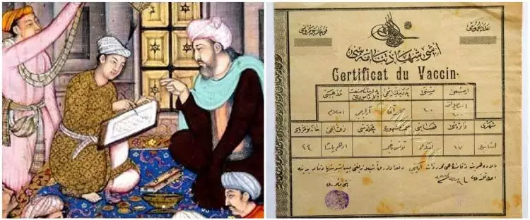 Viral sertifikat vaksin zaman kekaisaran Turki, umurnya 113 tahun