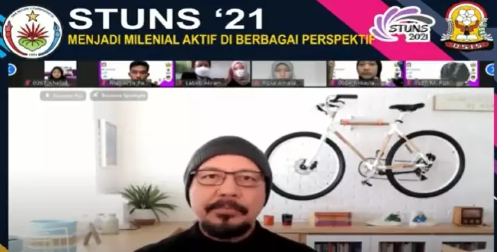 Suara asing di webinar Andy F Noya © Istimewa Suara asing di webinar Andy F Noya © Istimewa