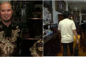 7 Penampakan kamar Ahmad Dhani, unik dilengkapi pintu tersembunyi