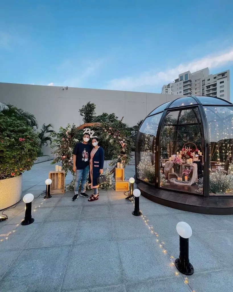 Dinner romantis Raffi dan Nagita © 2021 brilio.net