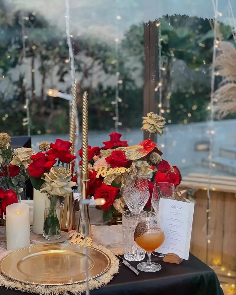 Dinner romantis Raffi dan Nagita © 2021 brilio.net