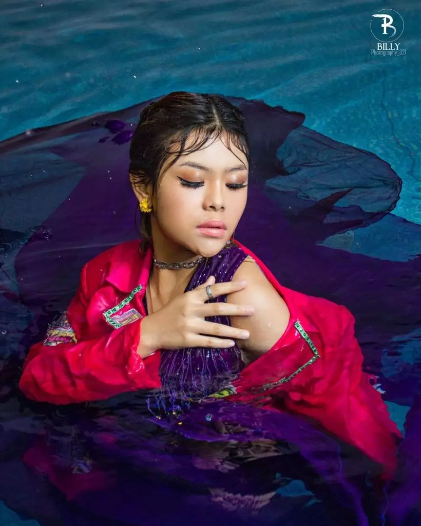 Pemotretan terbaru Meli LIDA © 2021 brilio.net