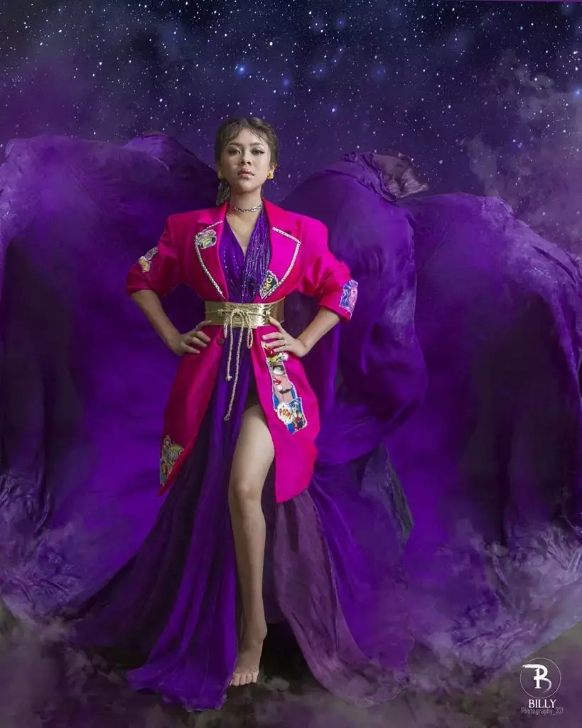 Pemotretan terbaru Meli LIDA © 2021 brilio.net