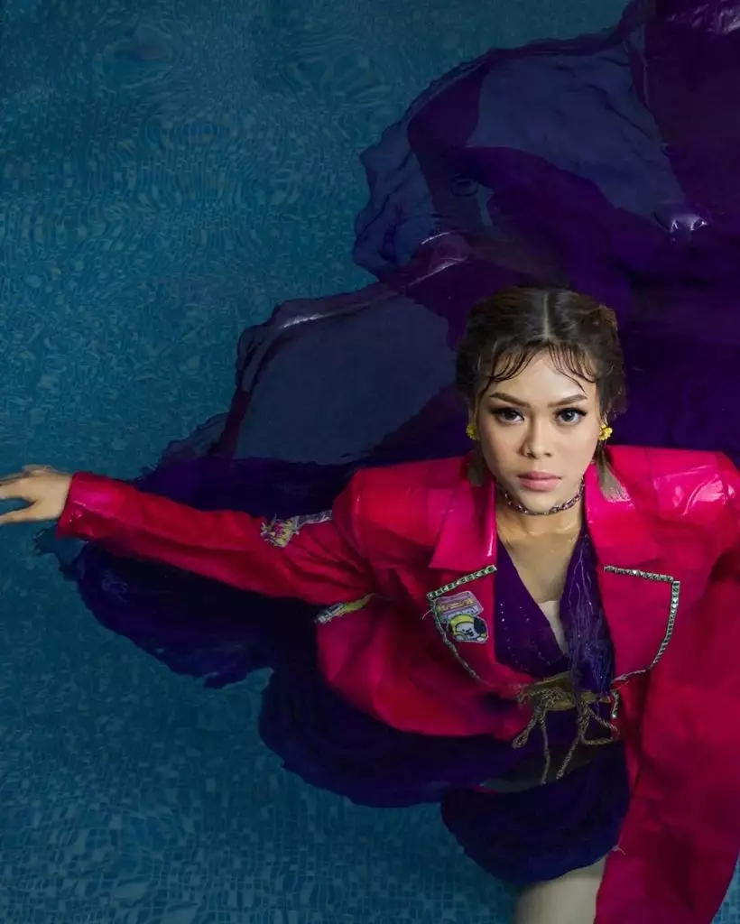 Pemotretan terbaru Meli LIDA © 2021 brilio.net