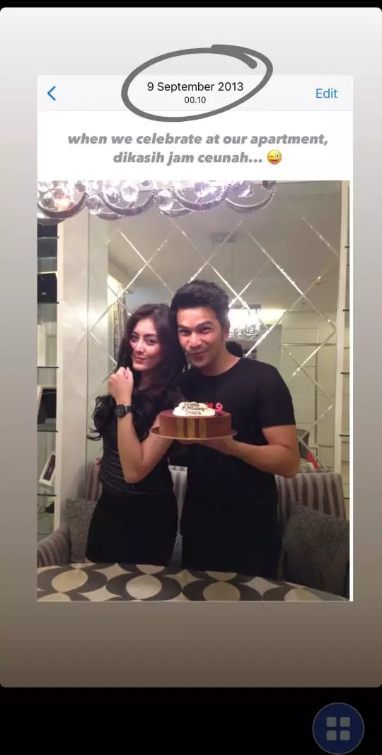 Dhena Devanka kenang momen ultah  Instagram/@dhenafrizzy Dhena Devanka kenang momen ultah  Instagram/@dhenafrizzy