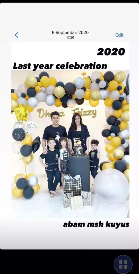 Dhena Devanka kenang momen ultah  Instagram/@dhenafrizzy Dhena Devanka kenang momen ultah  Instagram/@dhenafrizzy