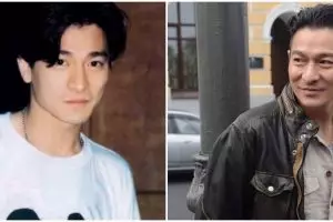 Awet muda di usia 59 tahun, ini 7 beda gaya Andy Lau dulu dan kini