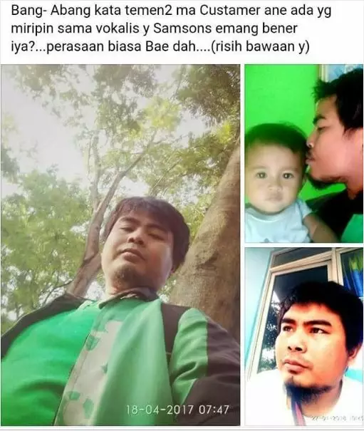 ojol mirip musisi © 2021 berbagai sumber