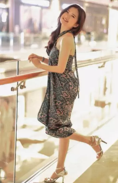 Potret terbaru Felicia Tissue pakai dress © Instagram/@feliciatissue