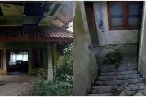 Penampakan vila mewah di kaki Gunung Salak yang 30 tahun terbengkalai