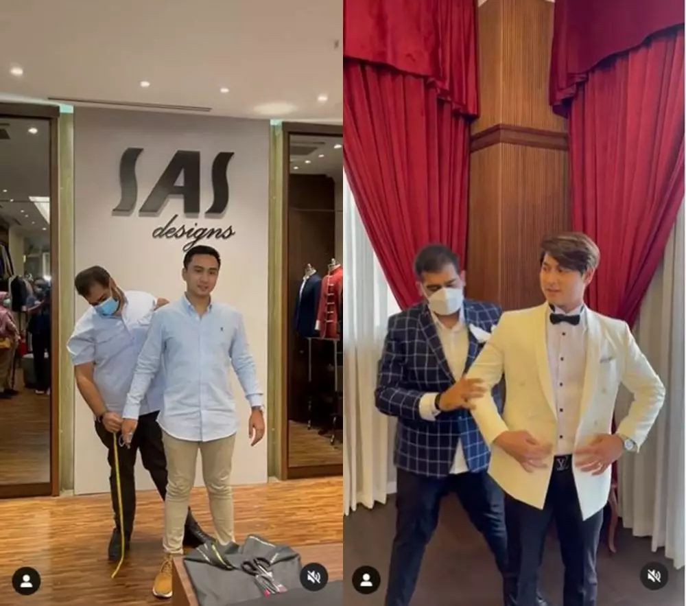 Desainer jas Rizky Billar dan Lutfi Agizal sama © 2021 brilio.net