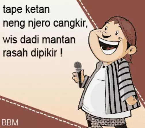 Pantun lucu bahasa Jawa untuk mantan © berbagai sumber