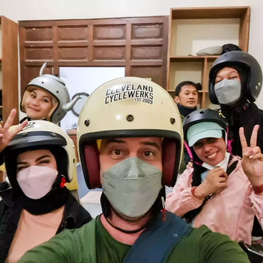 potret dave dan zaskia © 2021 Instagram