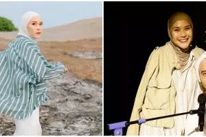 7 Momen ultah Zaskia Adya Mecca, Dave The Moffatts konser private