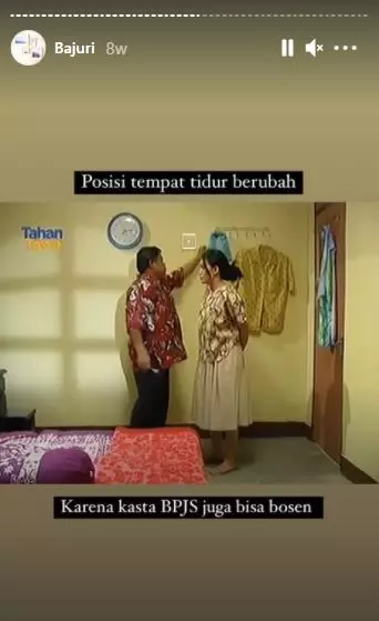 ruangan rumah Bajaj Bajuri © 2021 brilio.net Instagram ruangan rumah Bajaj Bajuri © 2021 brilio.net Instagram