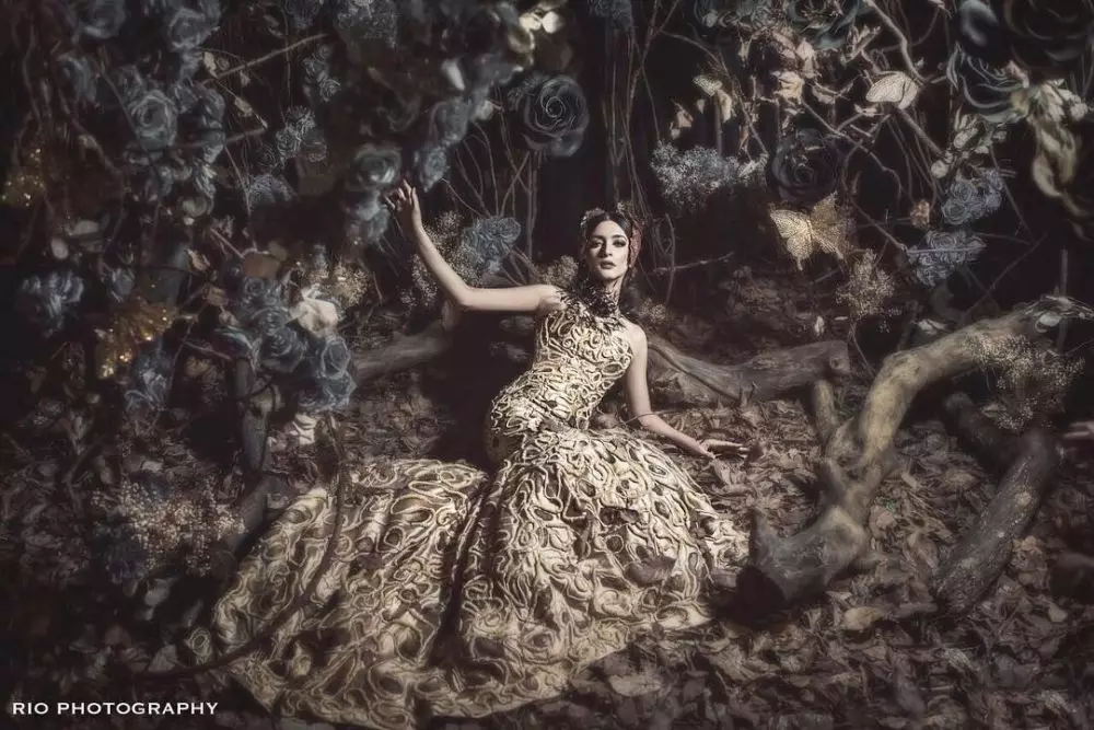 seleb pakai gaun rancangan Hian Tjen Instagram © 2021 brilio.net