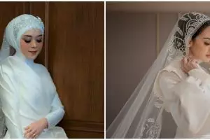 Pesona 9 seleb pakai gaun rancangan Hian Tjen, milik Lesty penuh makna