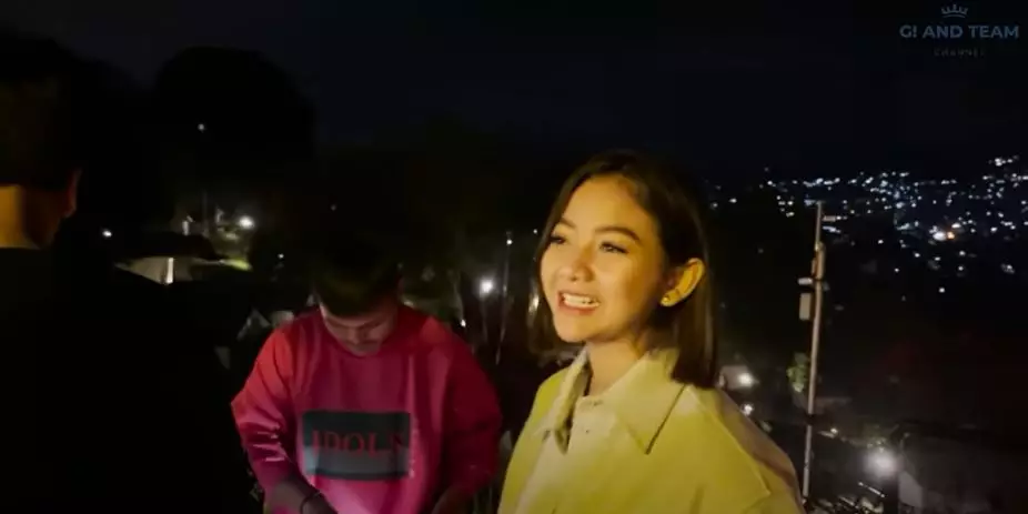 Glenca Chysara dan Rendi Jhon liburan © 2021 brilio.net