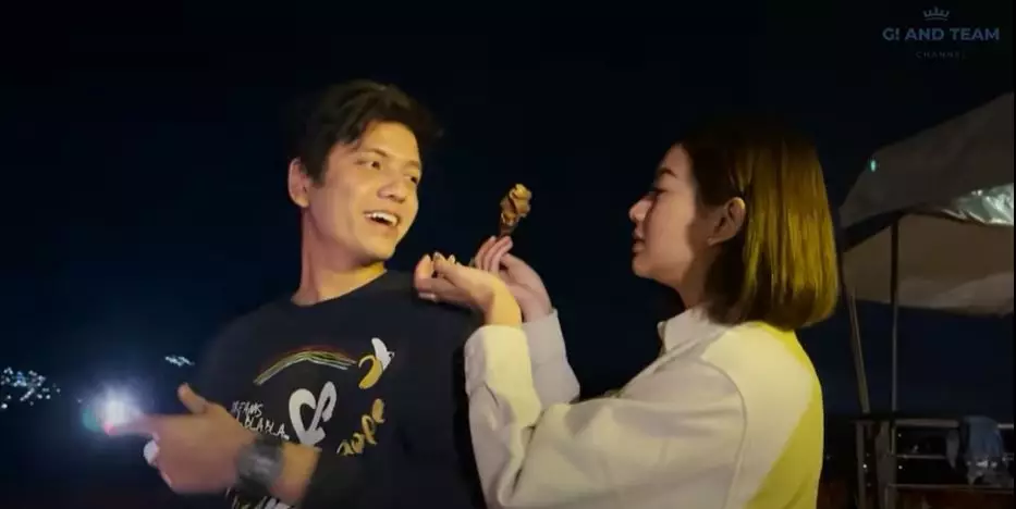 Glenca Chysara dan Rendi Jhon liburan © 2021 brilio.net