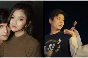 9 Momen liburan Glenca Chysara & Rendi Jhon, api unggun bikin romantis