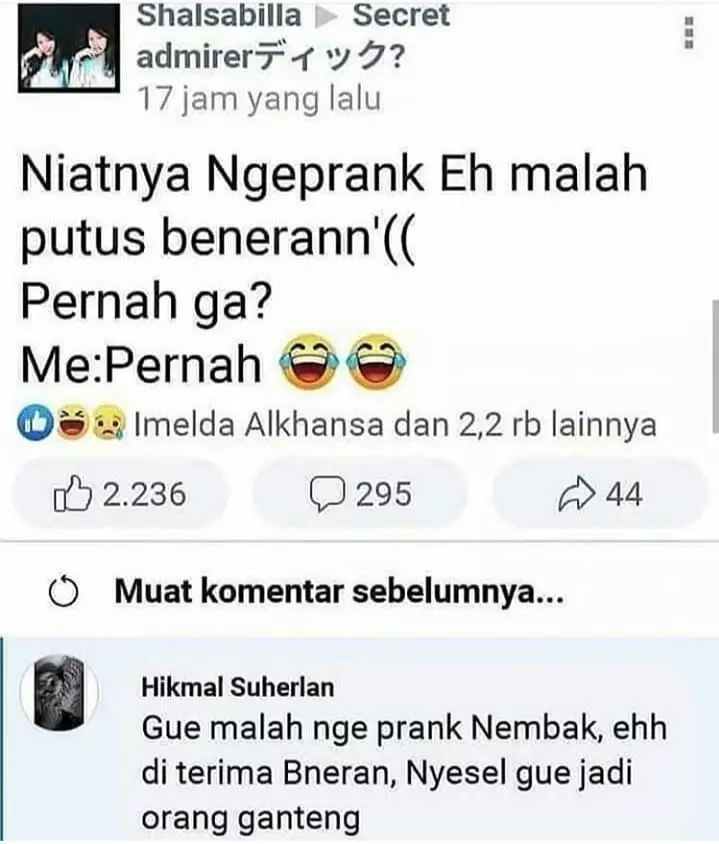 momen lucu tanya jawab komentar medsos malah bikin mikir © 2021 instagram.com momen lucu tanya jawab komentar medsos malah bikin mikir © 2021 instagram.com