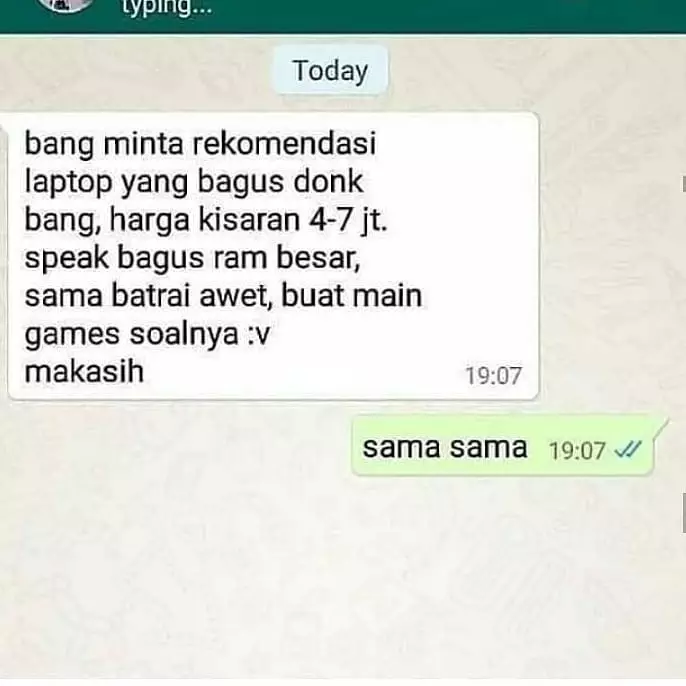 chat lucu kalau temen males bales nyesek banget © 2021 instagram.com chat lucu kalau temen males bales nyesek banget © 2021 instagram.com
