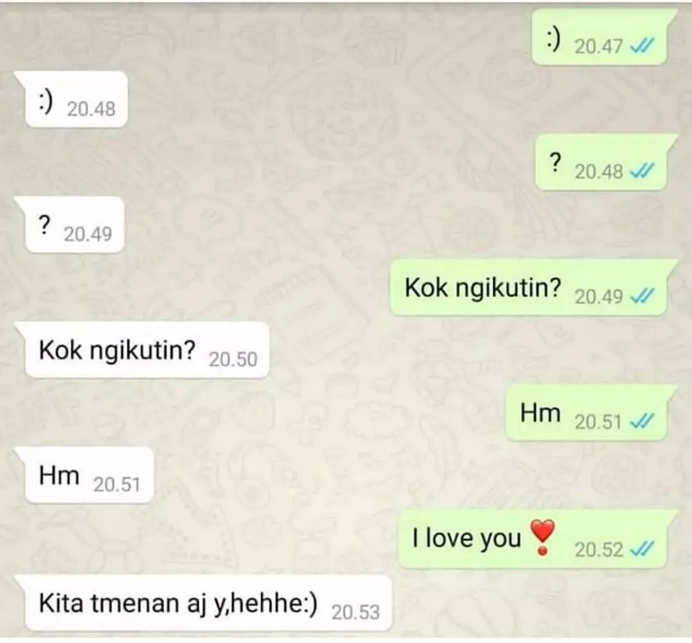 chat lucu kalau temen males bales nyesek banget © 2021 instagram.com chat lucu kalau temen males bales nyesek banget © 2021 instagram.com
