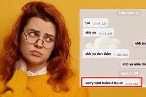 11 Chat lucu teman lagi malas bales, endingnya bikin nyesek