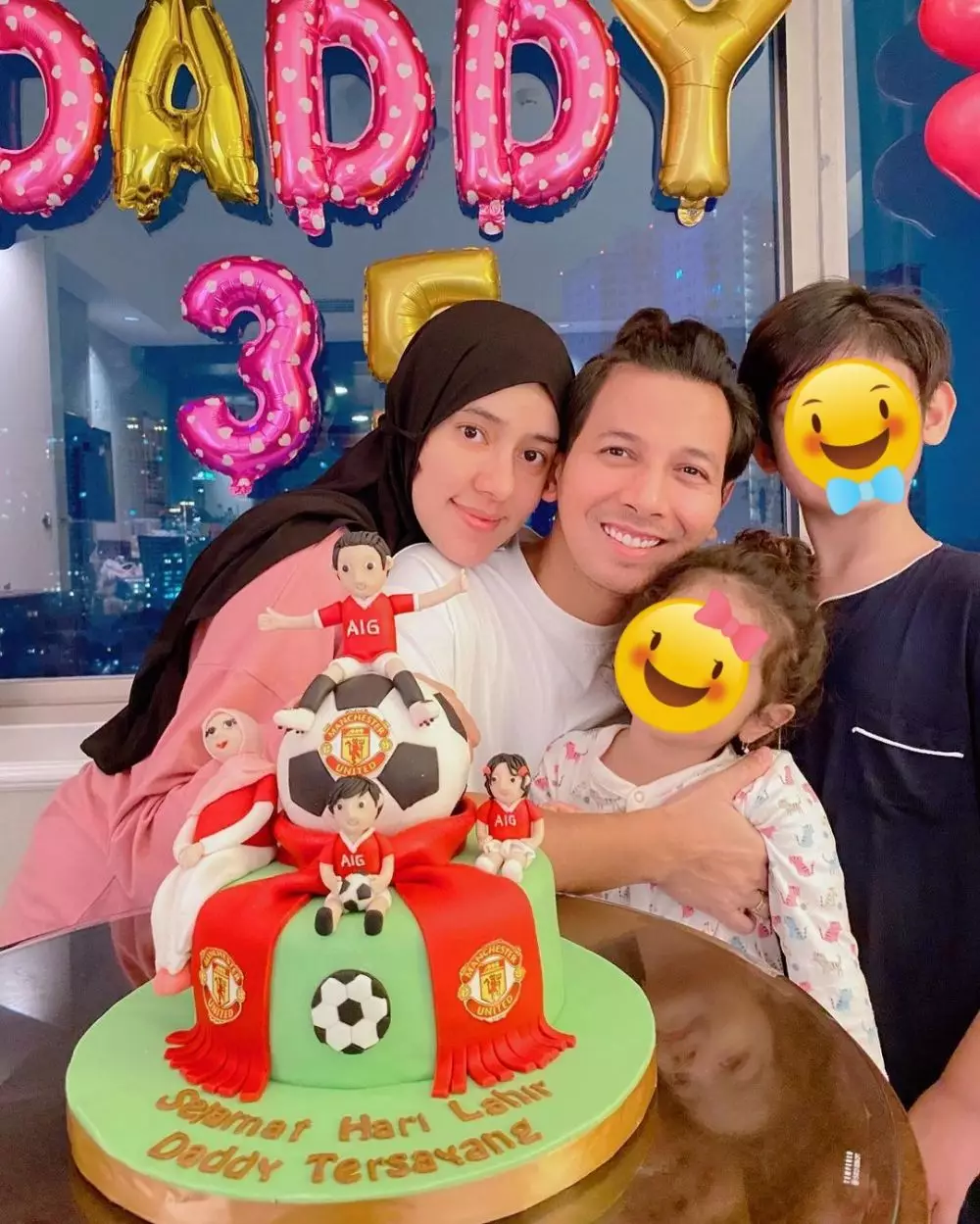 Momen ultah Sonny Septian ke-35 Instagram/@fairuzarafiq