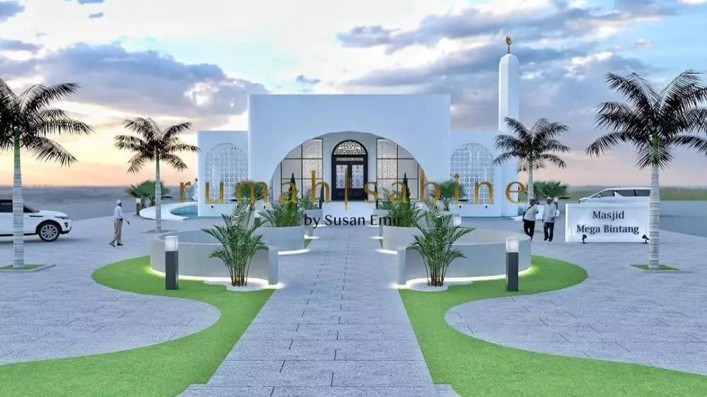 desain masjid dibangun ivan gunawan © instagram desain masjid dibangun ivan gunawan © instagram