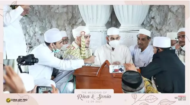 momen akad nikah riza dan sonia alattas © berbagai sumber momen akad nikah riza dan sonia alattas © berbagai sumber