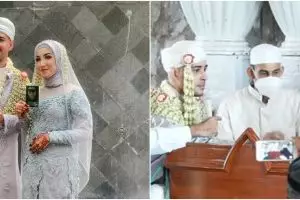 11 Momen akad nikah Riza Shahab dan Sonia Alattas, bernuansa Arab