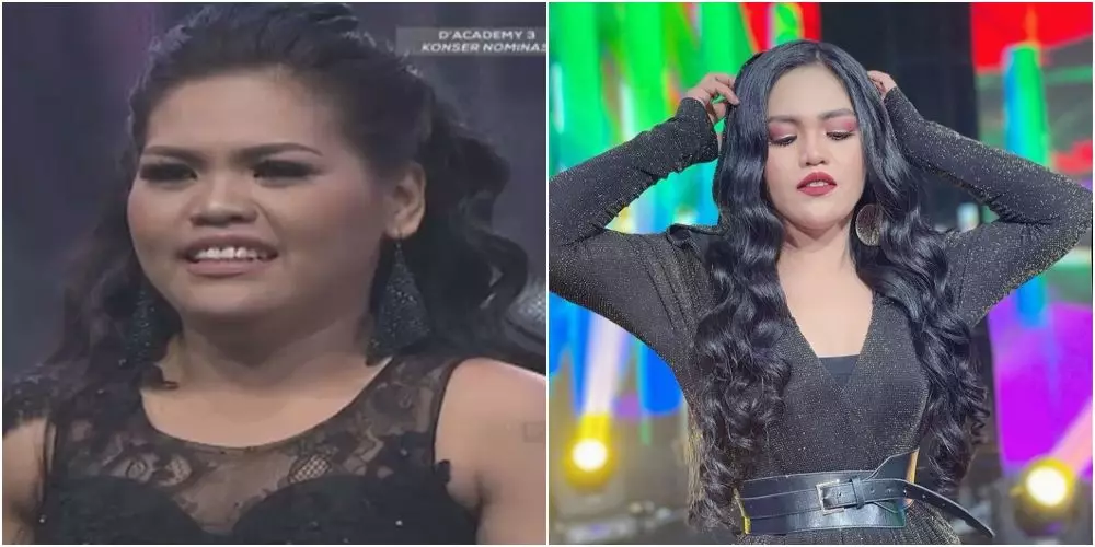 Potret dulu dan kini Weni Dangdut Academy Berbagai sumber 