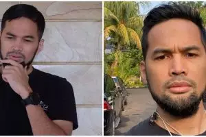 Aksi Teuku Wisnu kenakan helm saat masak ini bikin geleng kepala