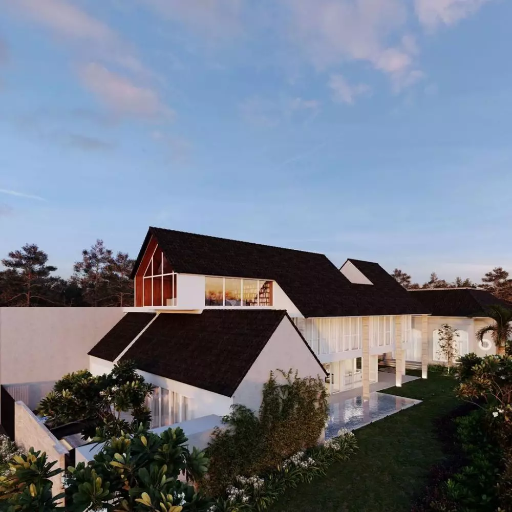 Desain rumah baru Ayu Dewi © Instagram