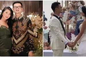 9 Momen nikah Theresa Wienathan asisten Nia Ramadhani, digelar mewah
