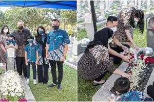 Momen SBY rayakan ultah ke-72, ziarah ke makam Ani Yudhoyono