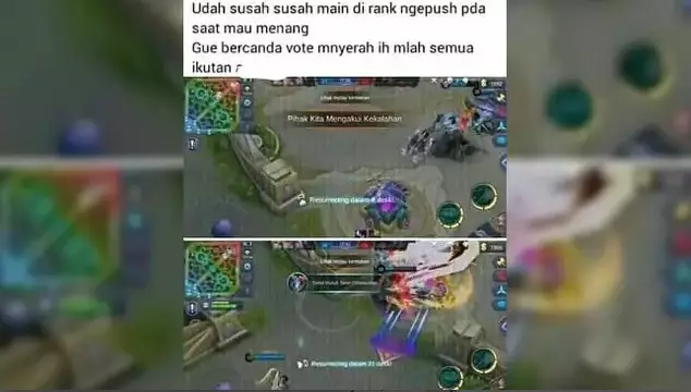 meme kecanduan game istimewa