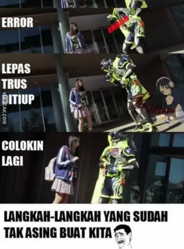 meme kecanduan game istimewa