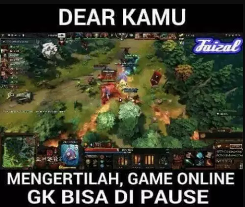 meme kecanduan game istimewa