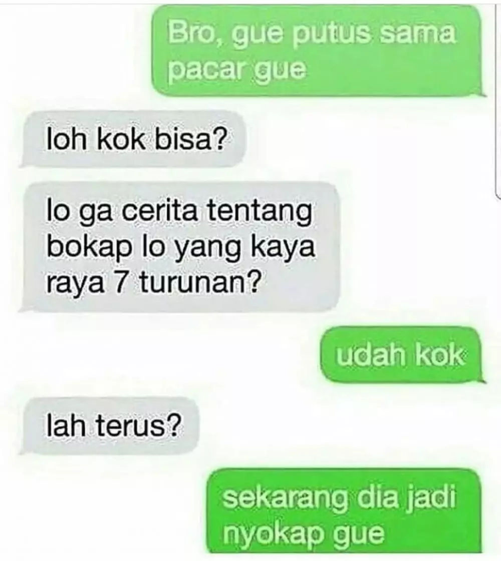 chat diajakin putus tapi alasannya sepele © 2021 berbagai sumber