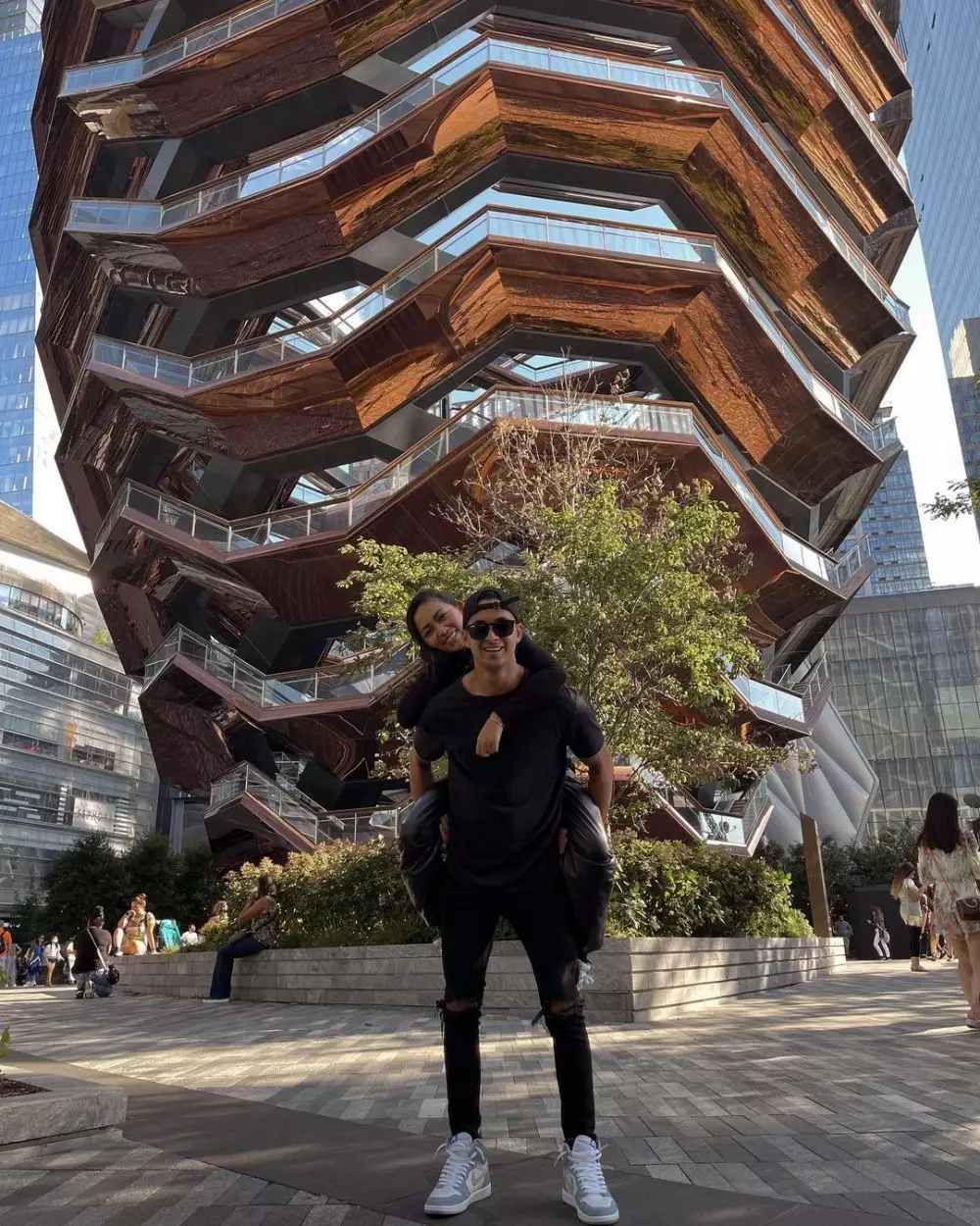 momen rachel vennya dan salim di as © instagram