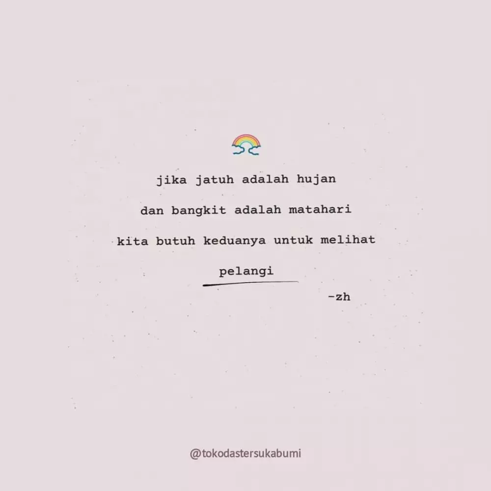  Kata-kata tentang pelangi © 2021 brilio.net