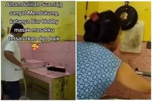 Hasilnya bikin takjub, ibu ini makeover dapur dengan modal Rp 60 ribu
