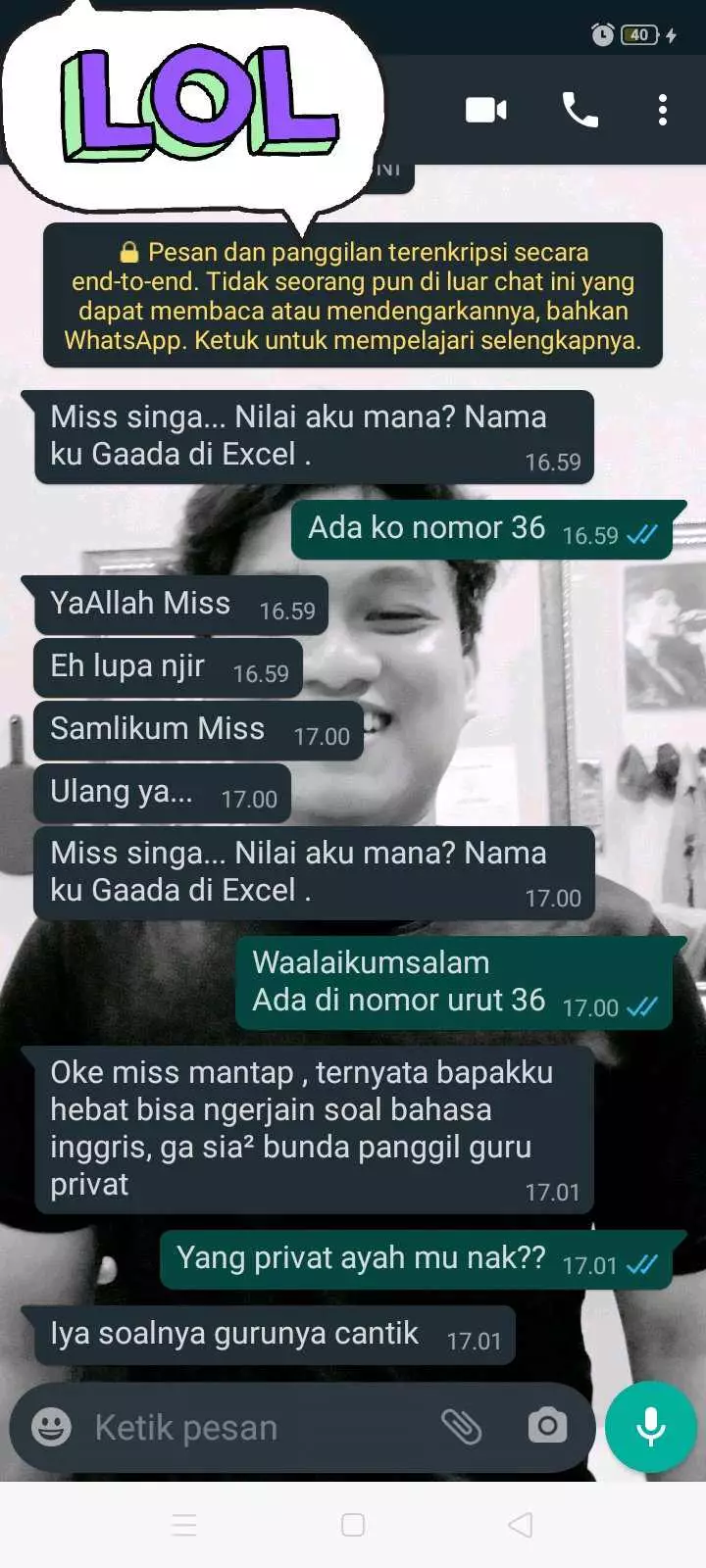 chat lucu guru murid © 2021 brilio.net