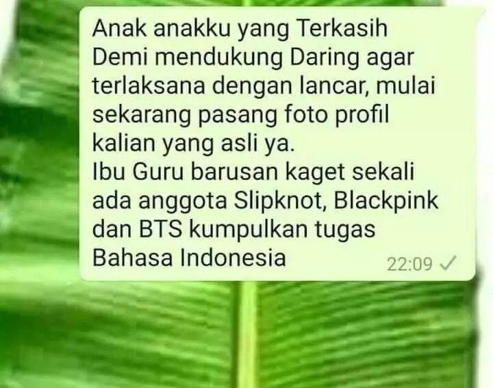 chat lucu guru murid © 2021 brilio.net